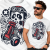 KOSZULKA  ANIMOWANA  GOKART SKULL